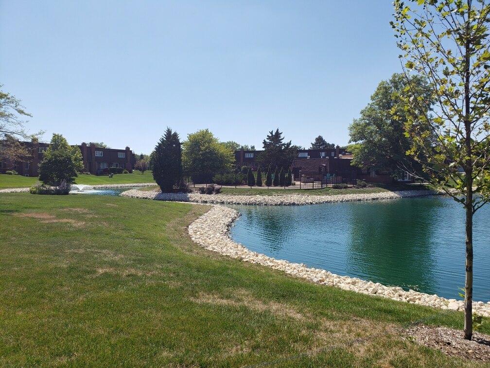 Pond and Back view of Clubhouse